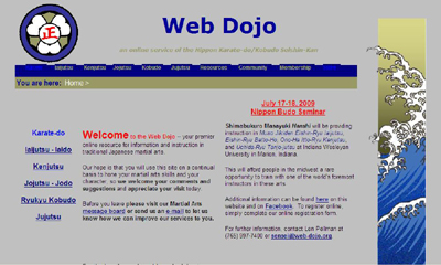 Web-Dojo Home Page